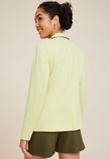 Linen Like Blazer, C4939, small