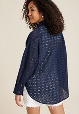 Eyelet Shacket, C1919, small