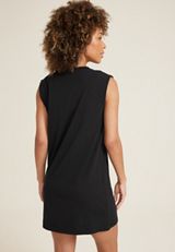 24/7 Graphic Shift Mini Dress, BLACK COMBO, small