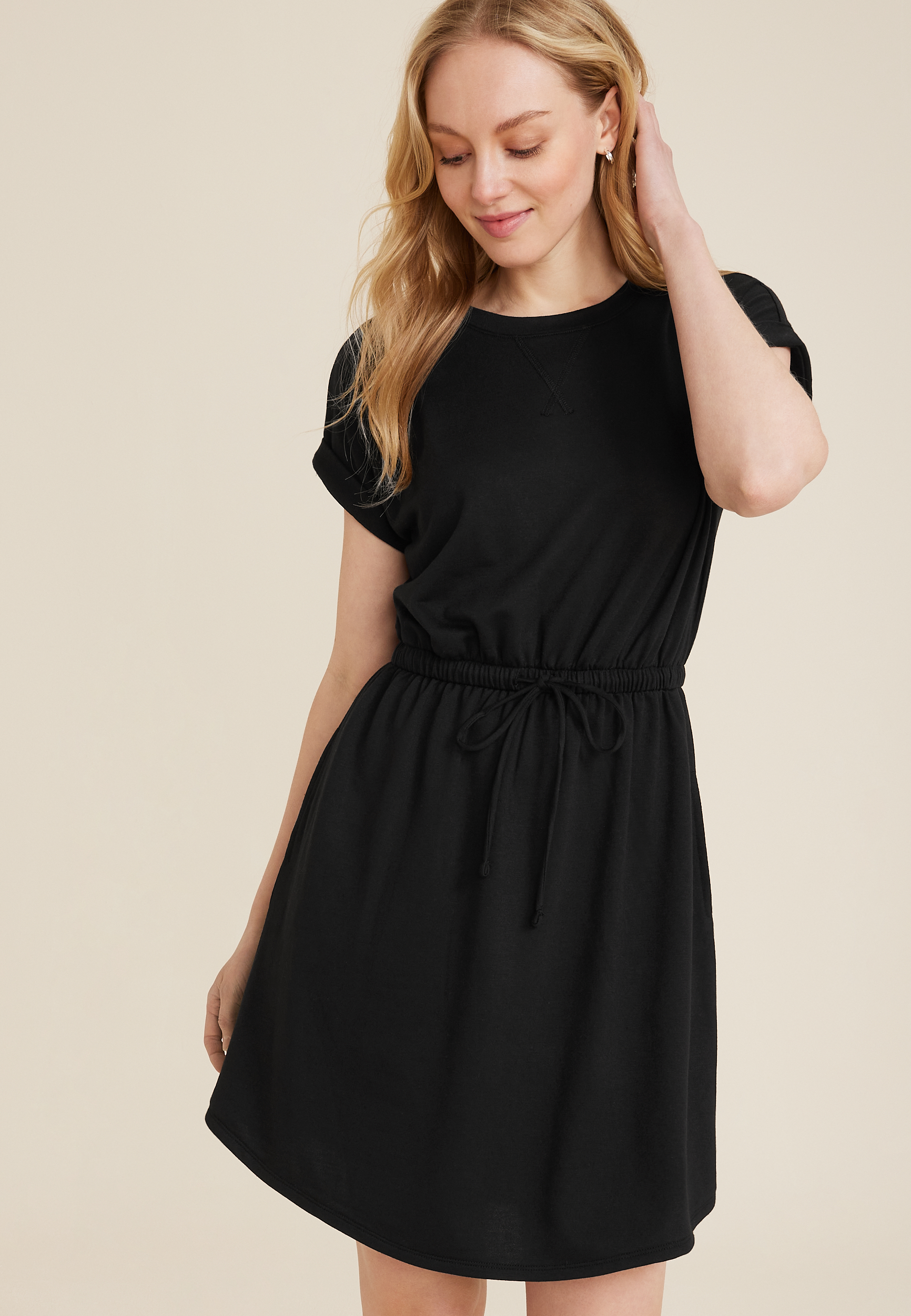 24/7 Clara Tie Waist Dress