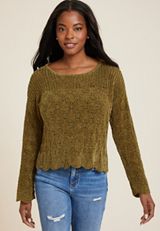 Open Stitch Sweater, C8780, small