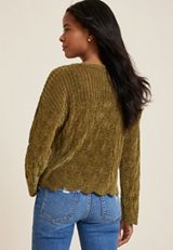 Open Stitch Sweater, C8780, small