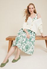 Floral Sweetheart Midi Dress, C2380, small