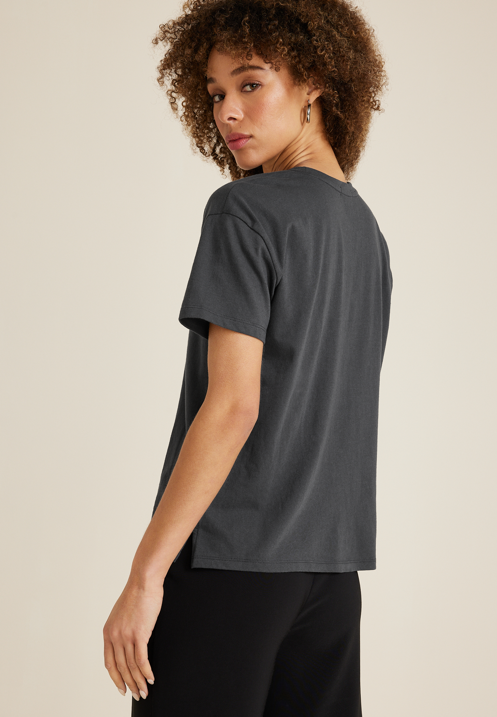Harry Potter Oversized Fit Graphic Tee, C1876, large