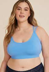 True Stretch Smooth Seamless Bralette, C9697, small