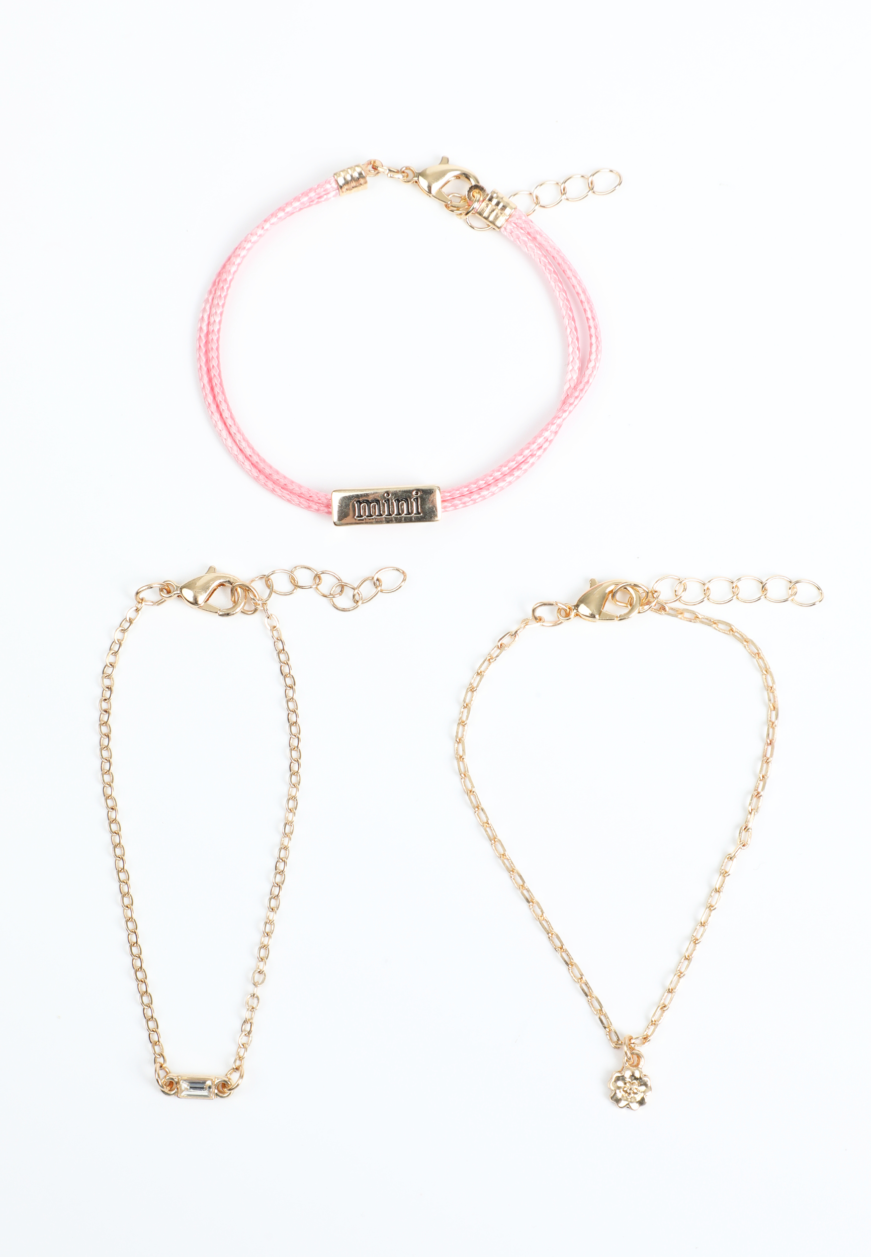 Mama And Mini Wear And Share Stackable Bracelet Set, NEUTRAL, large