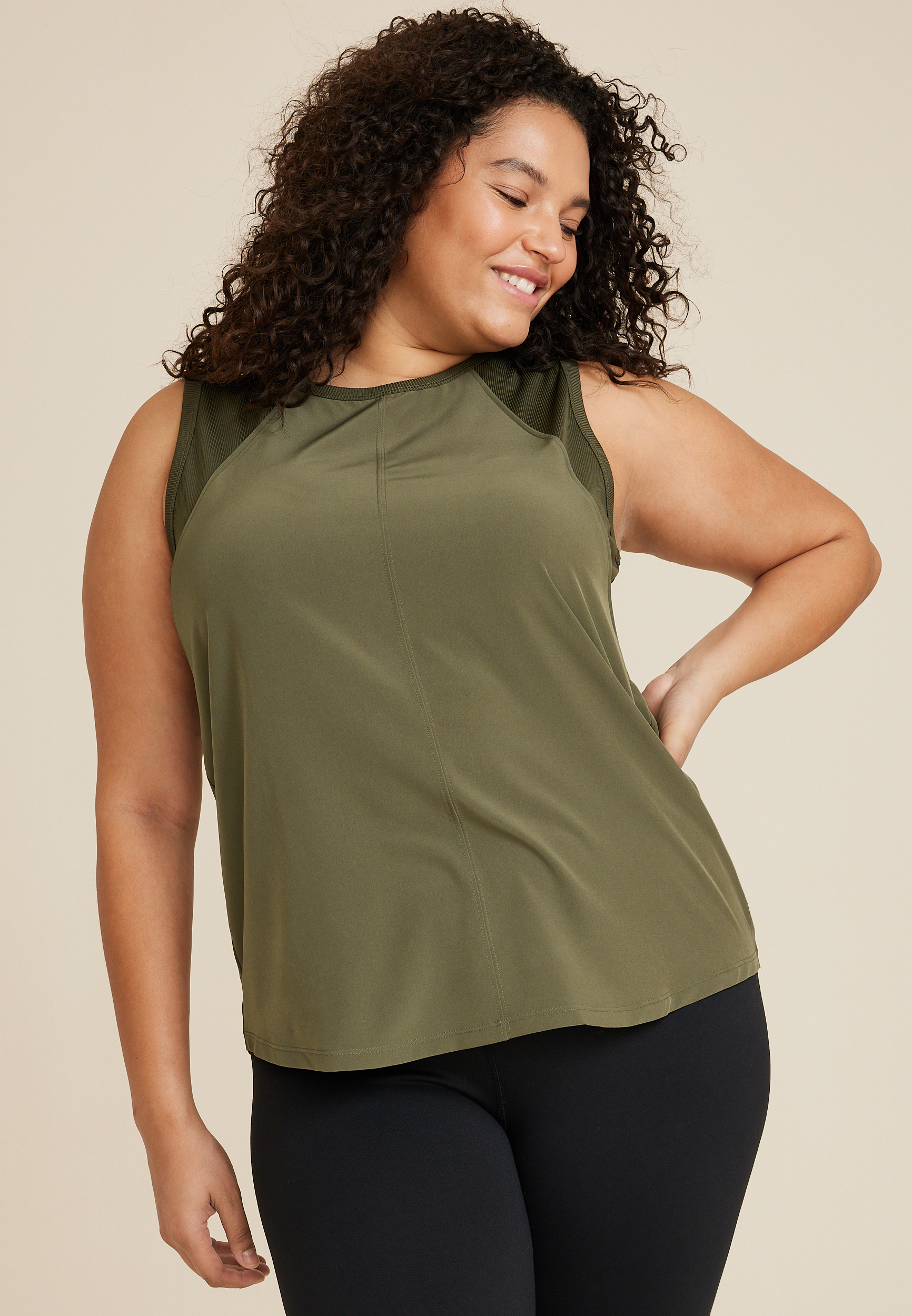  Wanvekey Tank Top for Women, Plus Size Tanks for Women