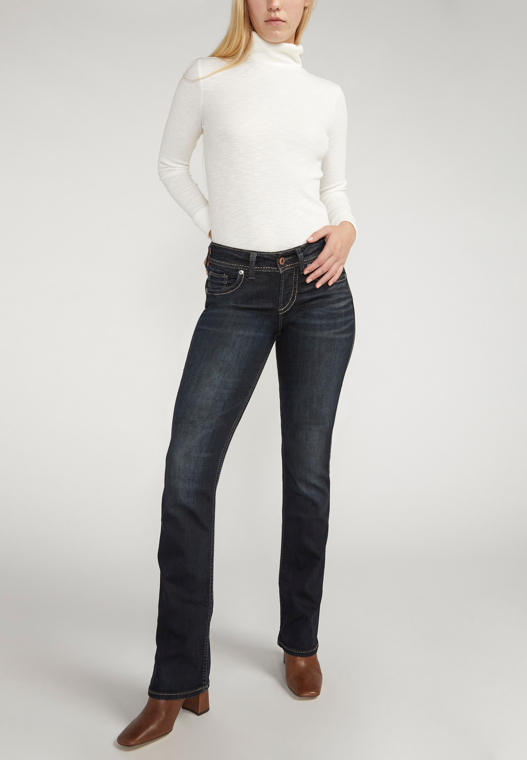 Coated Skinny Denim in Black - FINAL SALE - Grace and Lace