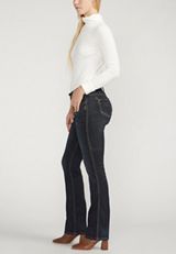 Silver Jeans Co.&reg; Suki Curvy Mid Rise Slim Boot Jean, C2372, small