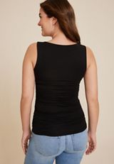 Ruched Hardware Tank Top, C106, small