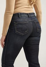 Plus Size Silver Jeans Co.&reg; Suki Curvy Mid Rise Slim Boot Jean, C2372, small