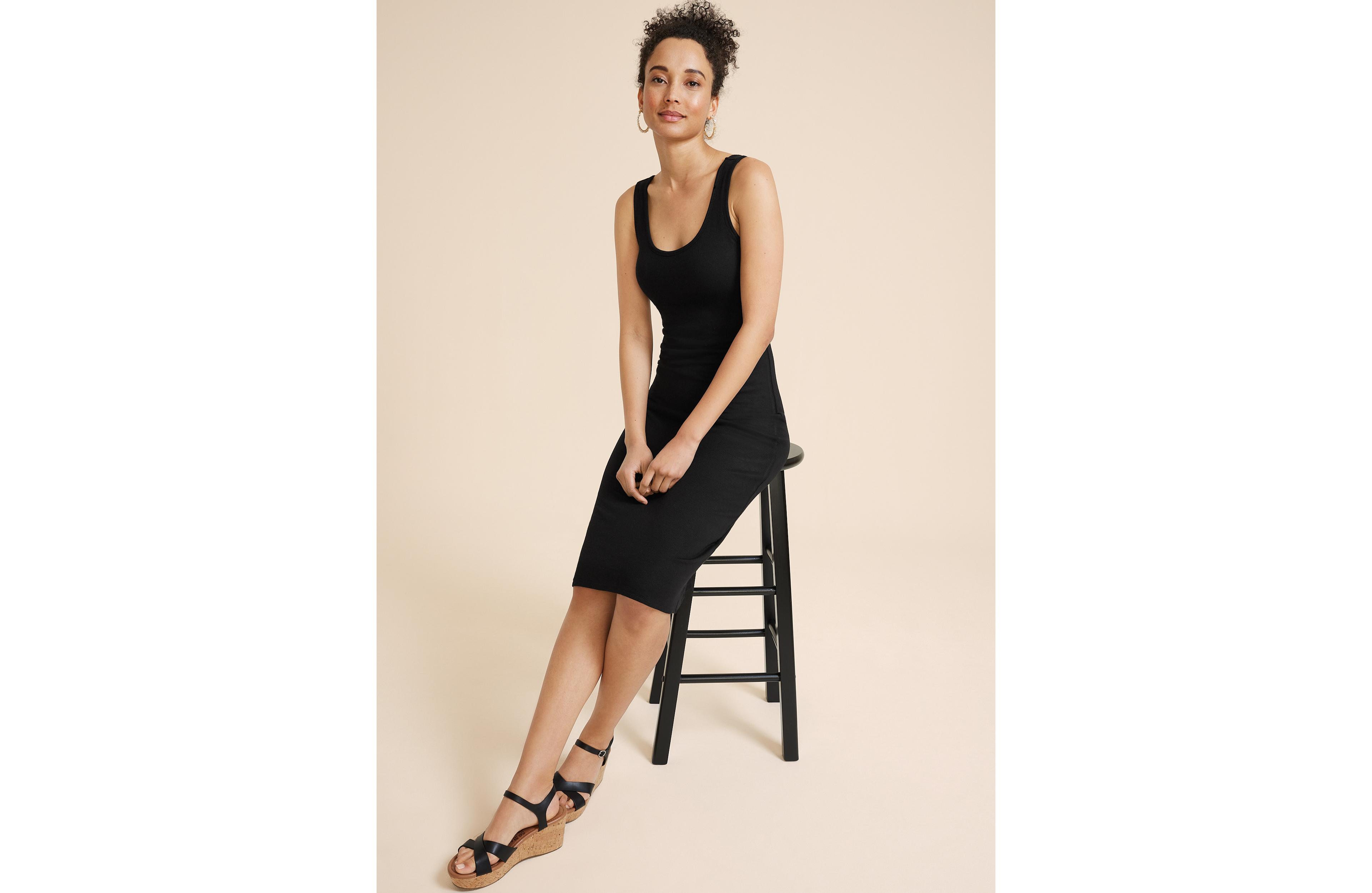 24/7 Bra Cup Midi Dress
