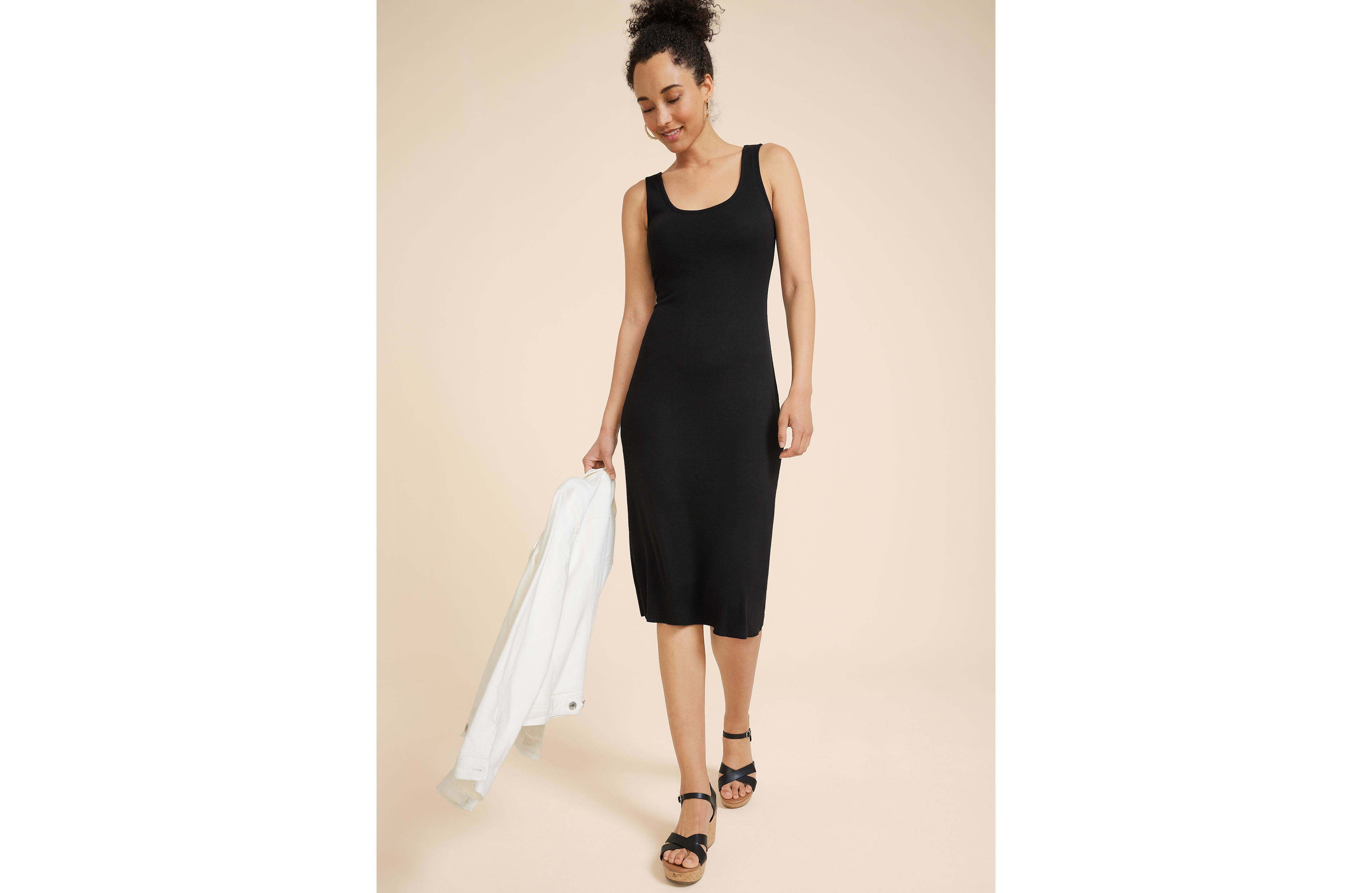 24/7 Bra Cup Midi Dress