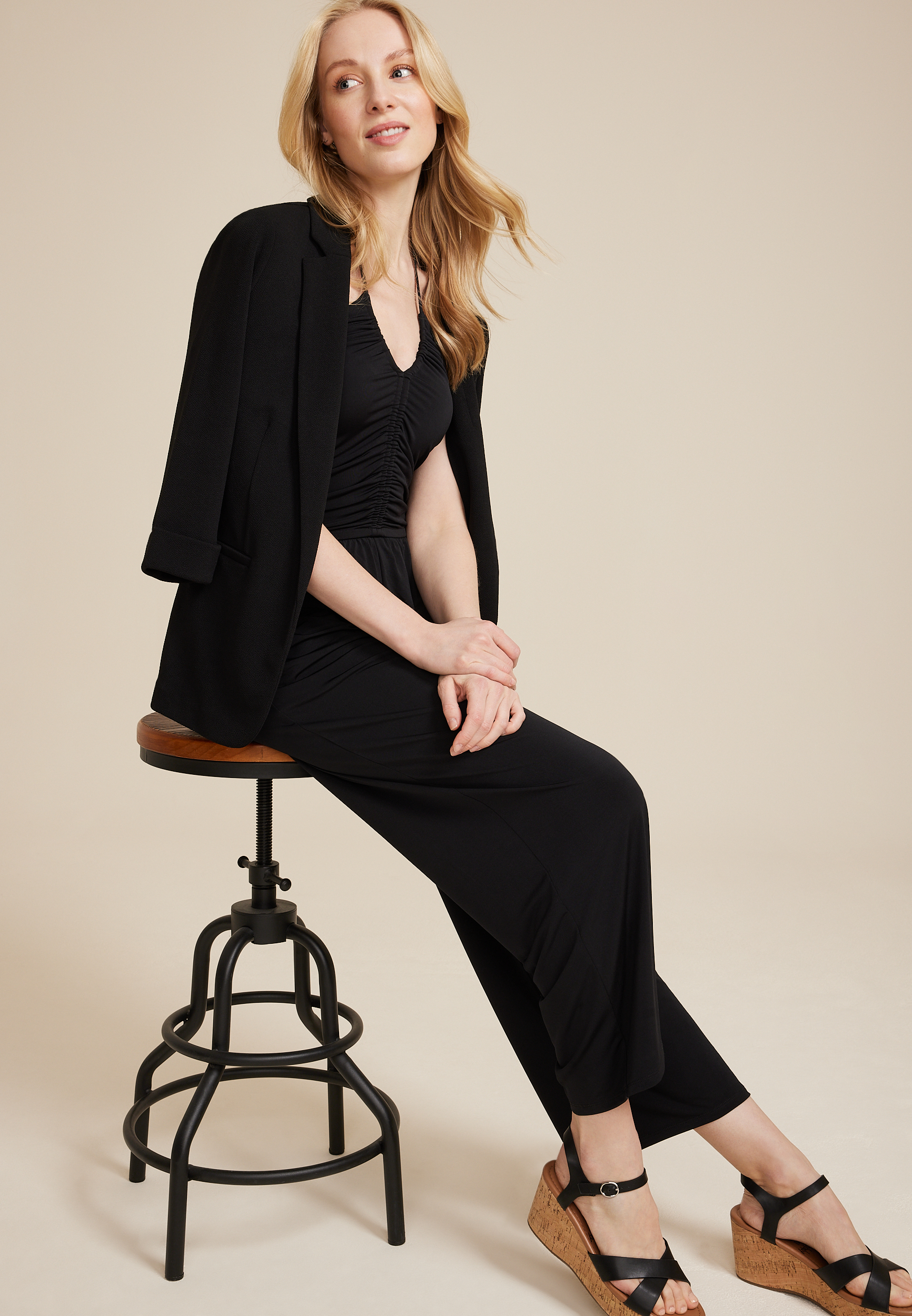 24/7 Halter Jumpsuit, C106, large