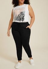 Plus Size Weekender Drawstring Cargo Pant, C106, small