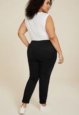 Plus Size Weekender Drawstring Cargo Pant, C106, small