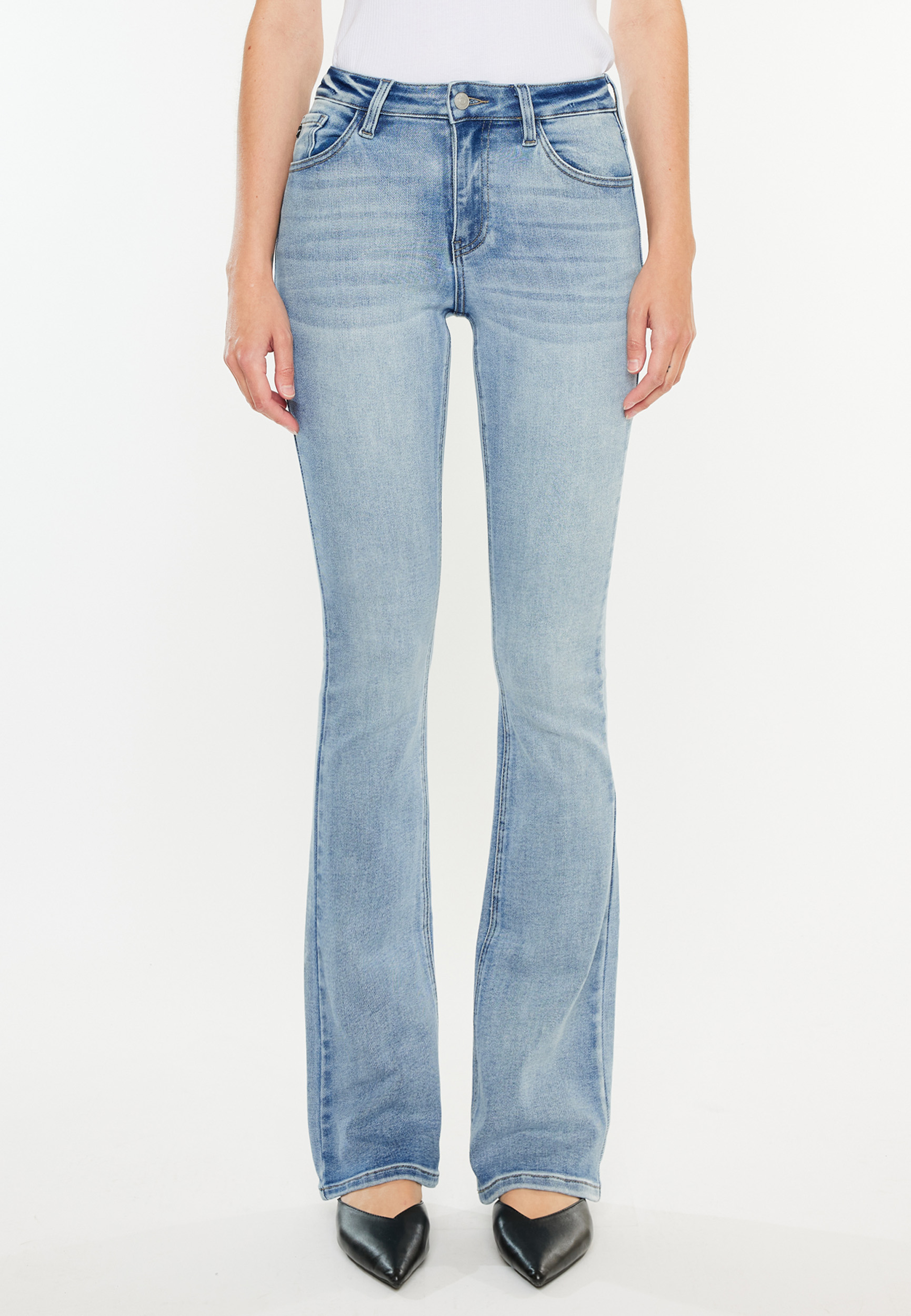 Bootcut Jean Pajama Pants KanCan™ Essentials High Rise Bootcut