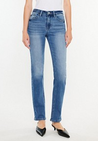 m jeans by maurices™ Classic Straight Mid Rise Jean