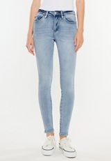 KanCan&trade; Essentials High Rise Skinny Jean, LIGHT SANDBLAST, small