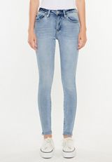 KanCan&trade; Essentials High Rise Skinny Jean, LIGHT SANDBLAST, small