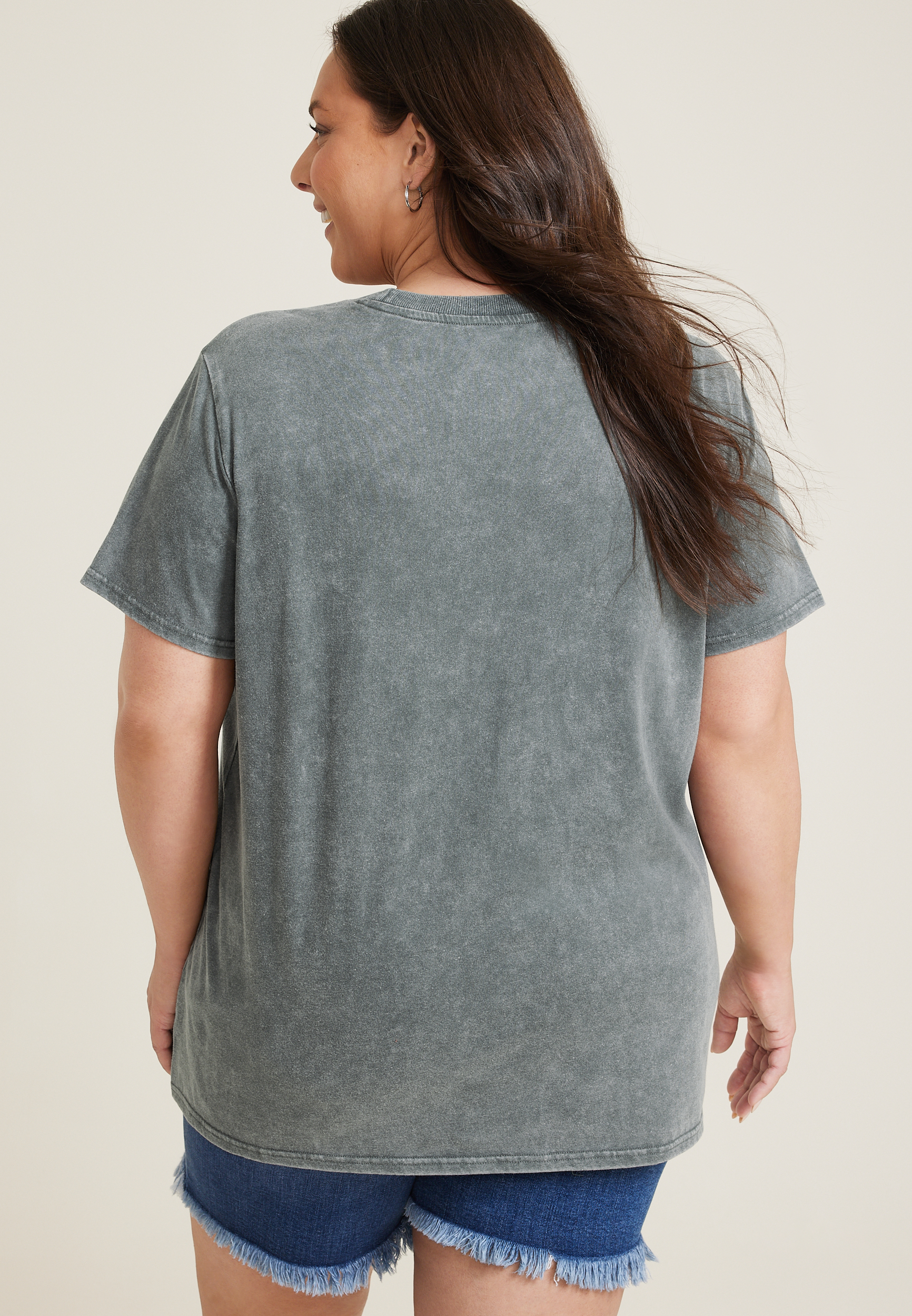 Plus Size Nashville Music City Oversized Graphic Tee, C125, large