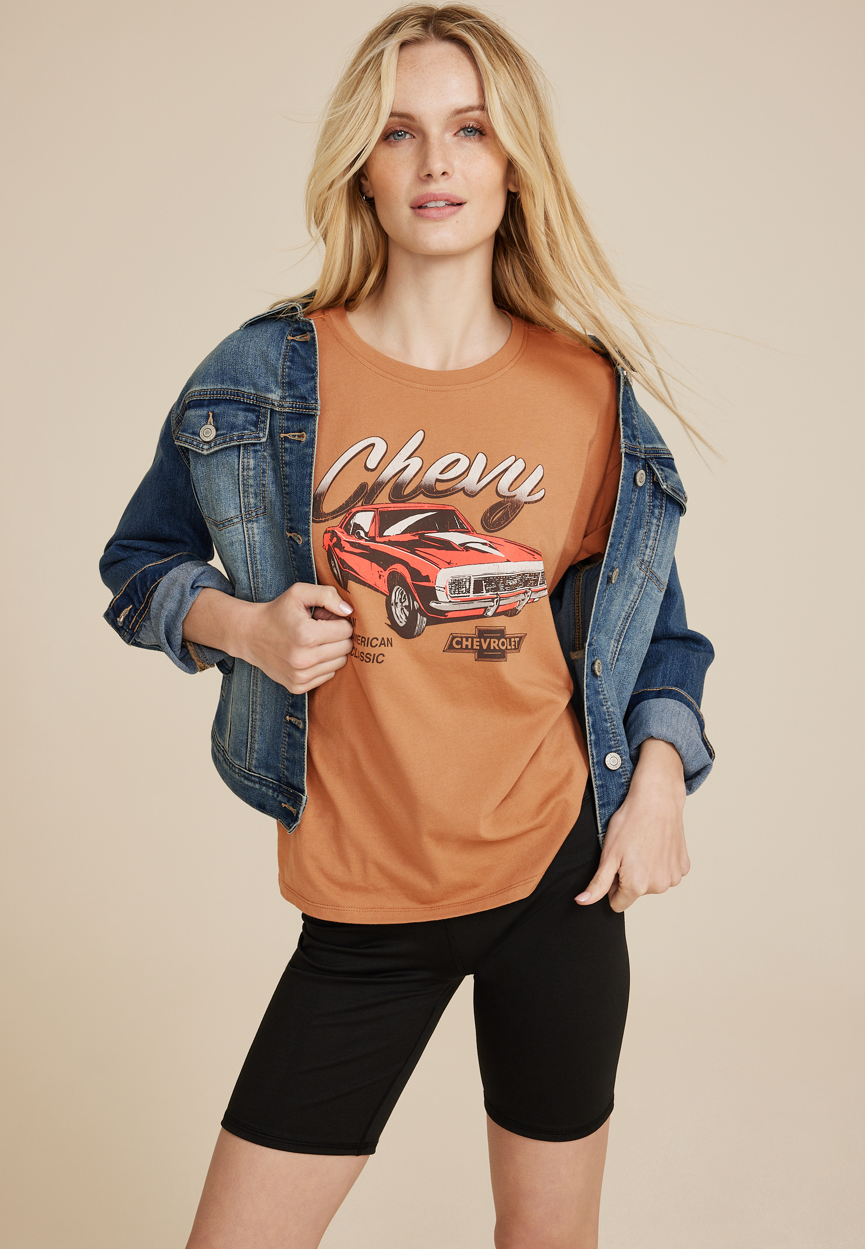 Chevy Oversized Fit Graphic Tee