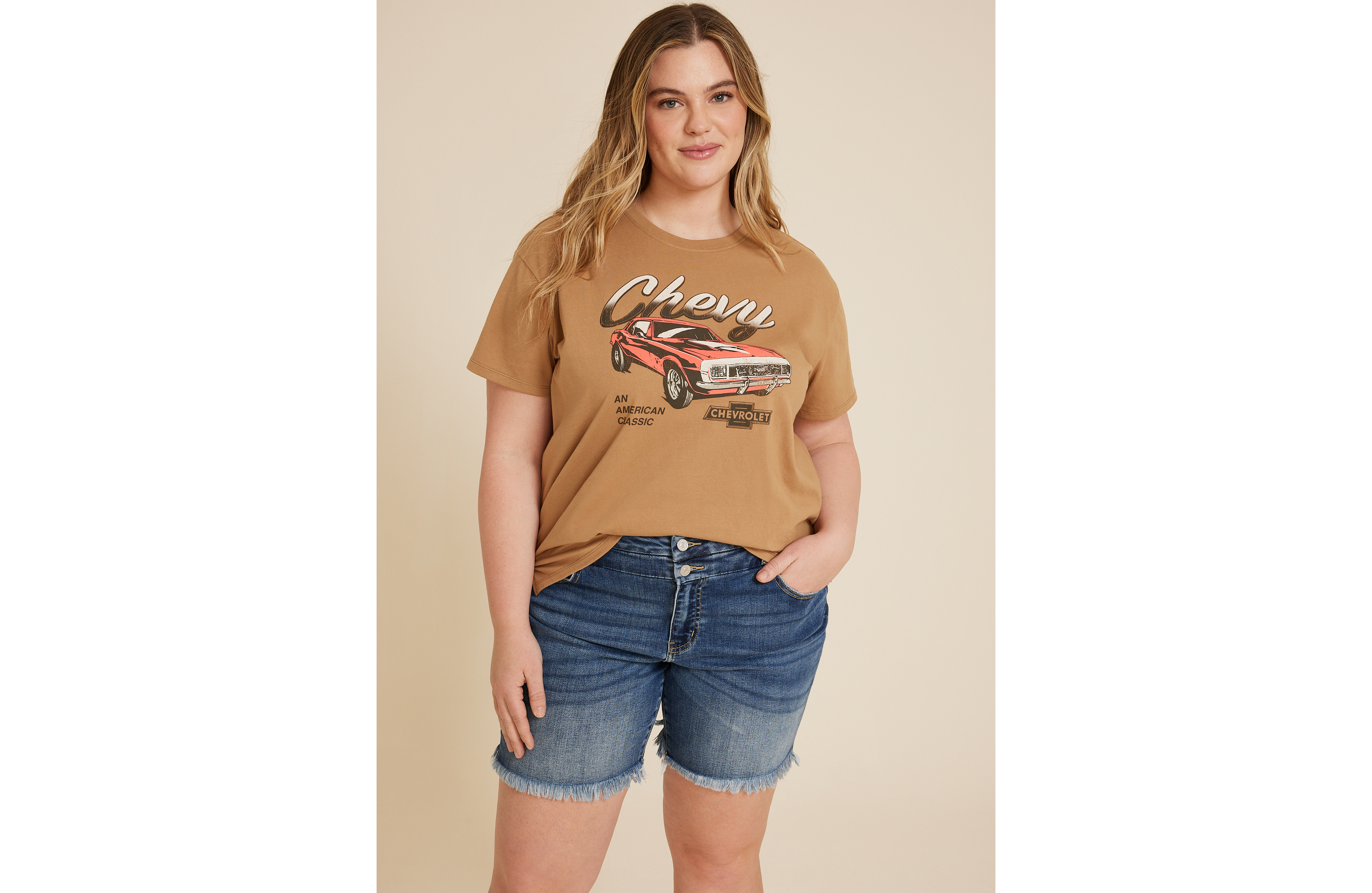 Plus Chevy Relaxed Fit Graphic Tee