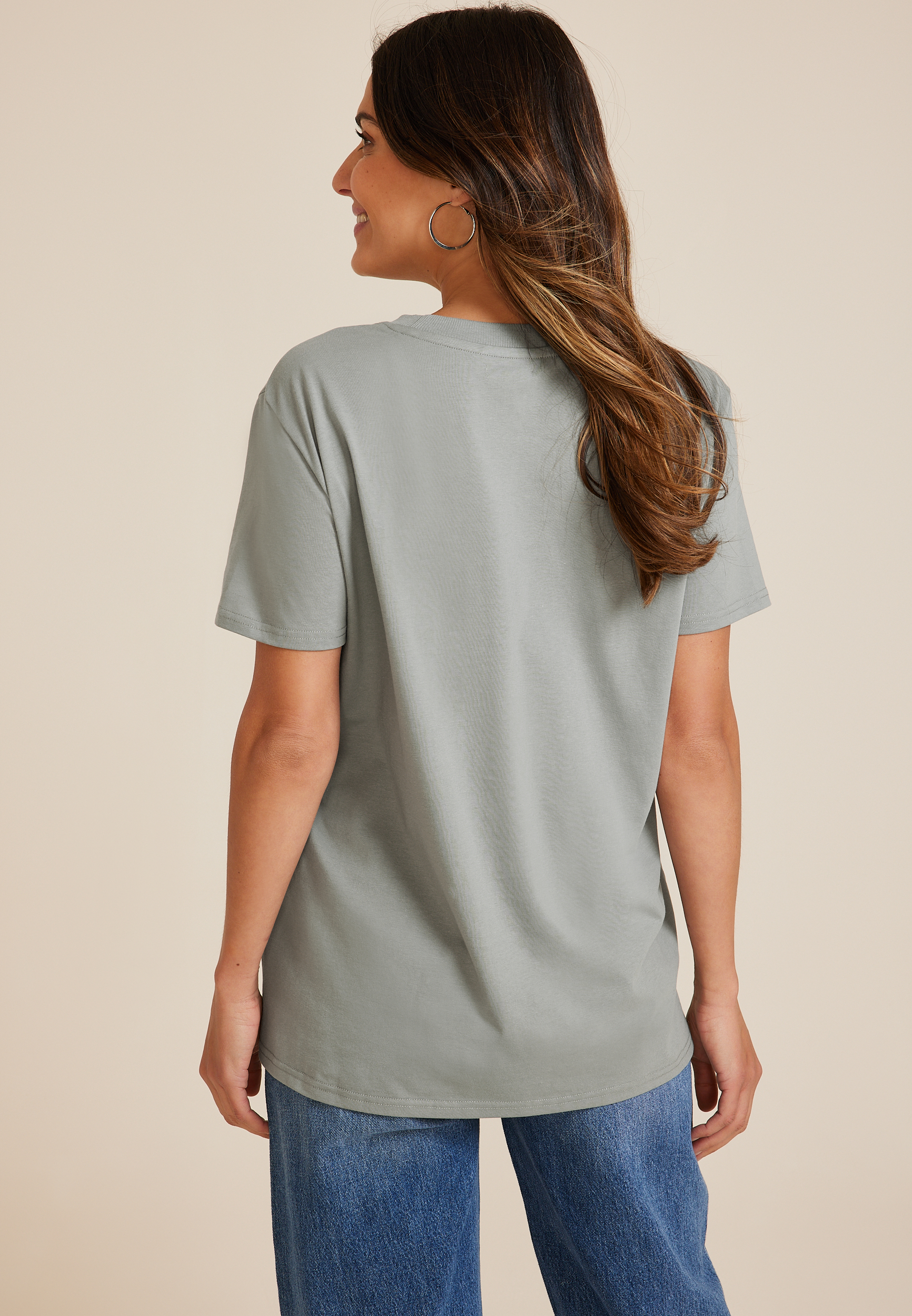 Thunder Music Festival Oversized Fit Graphic Tee, C829, large