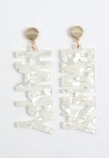 Happy Birthday Drop Earrings, C223, small