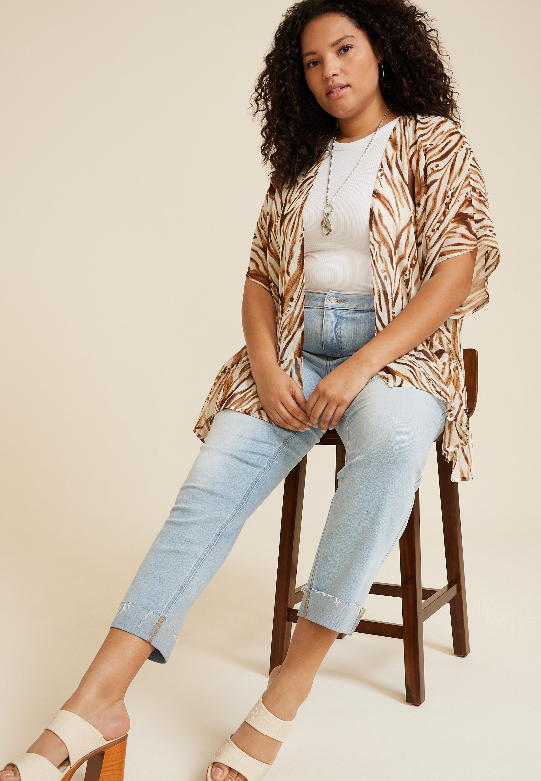Zebra Kimono