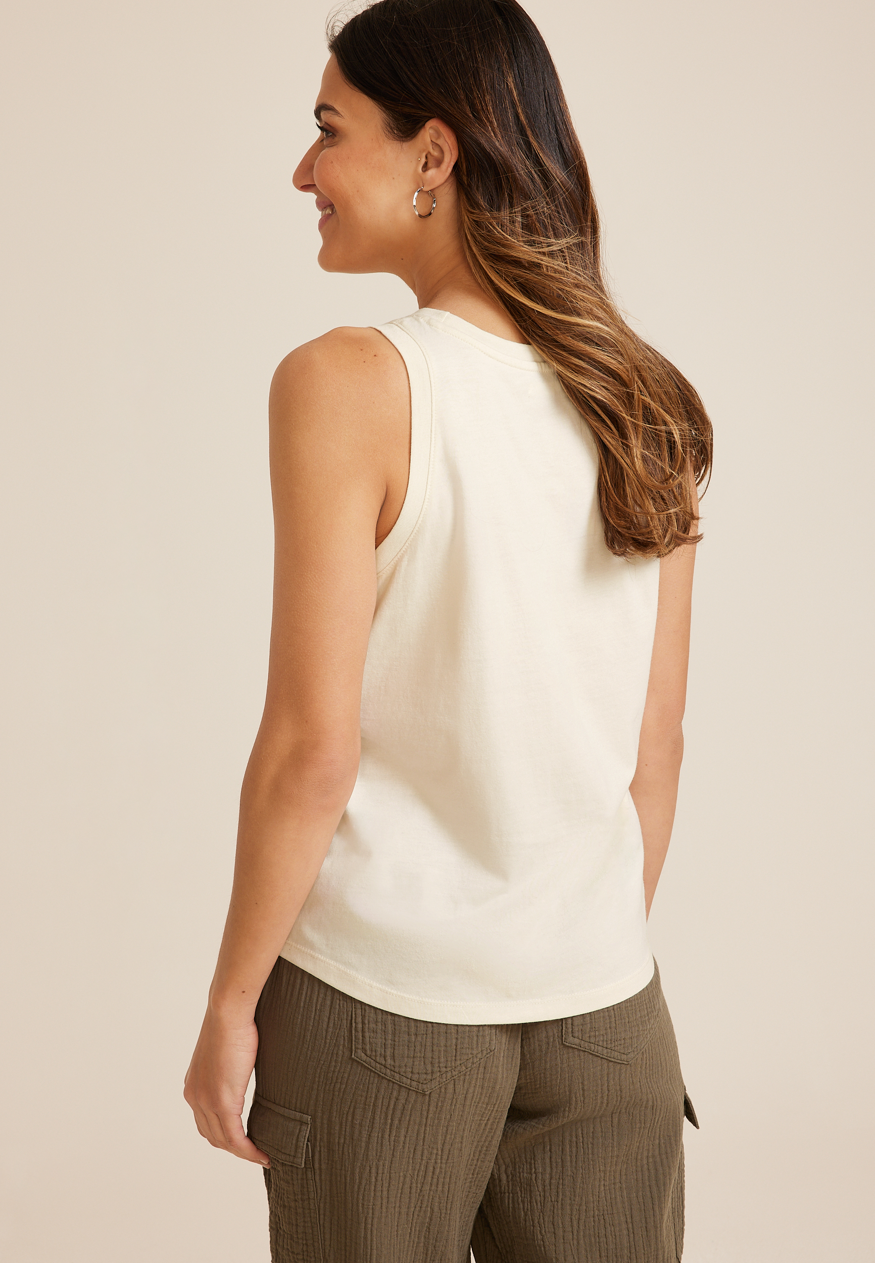 Peaches Classic Fit Graphic Tank, C1212, large