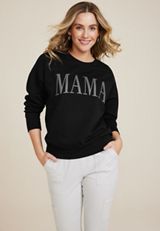 Mama Relaxed Fit Sweatshirt, C106, small