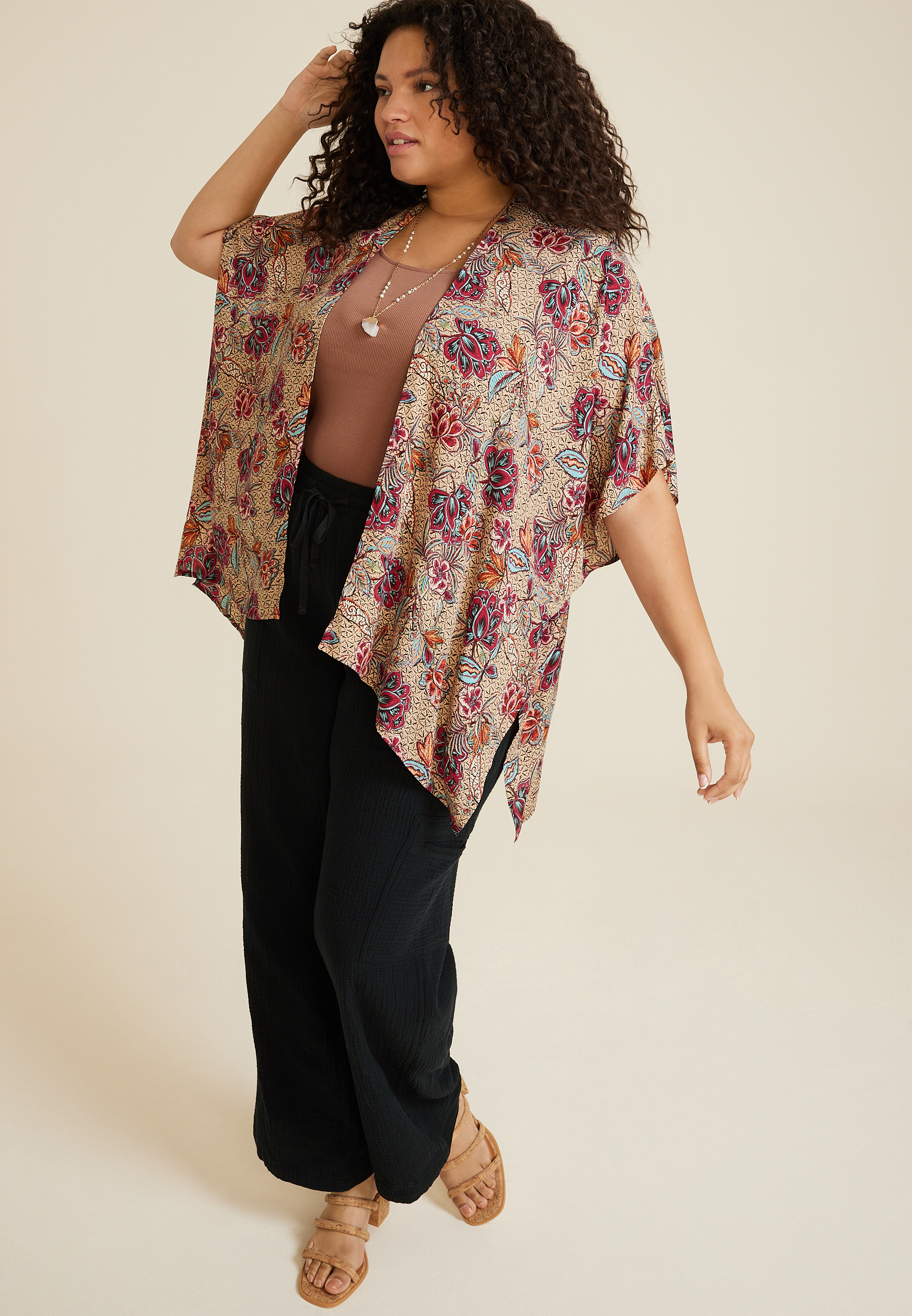Floral Kimono, C5883, large