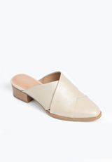 SuperCush Isabel Woven Heeled Mule, NATURAL, small