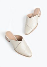 SuperCush Isabel Woven Heeled Mule, NATURAL, small