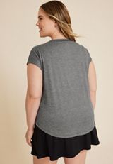 Plus Size 24/7 Clara Short Sleeve Tee, C3348, small