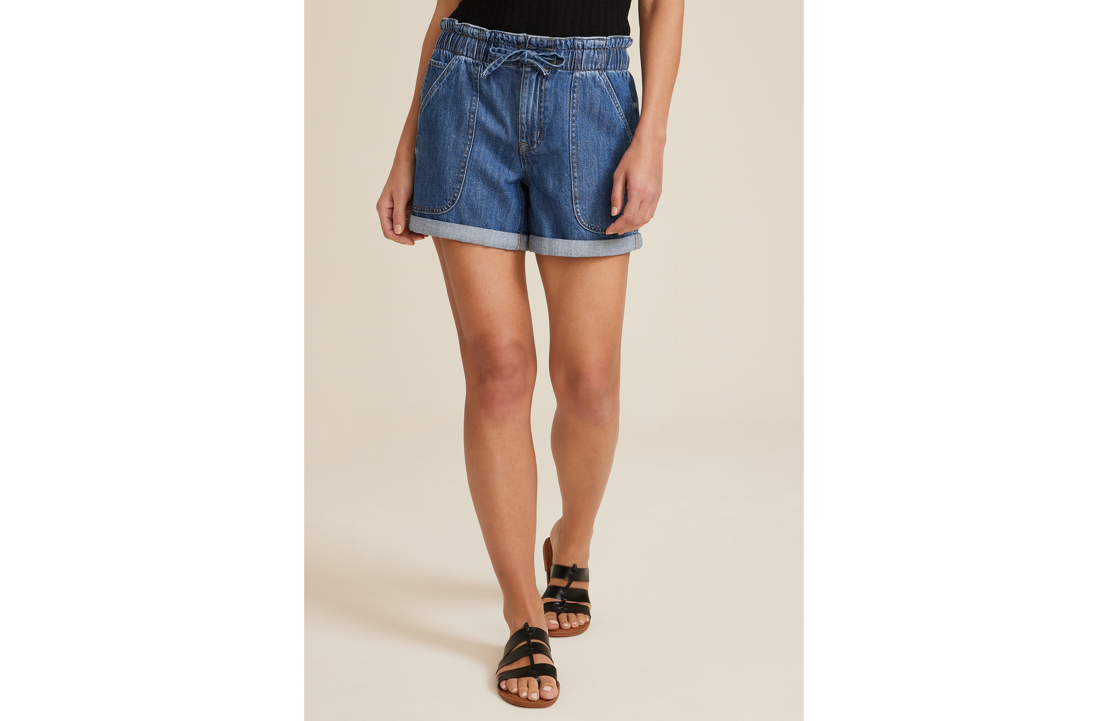 m jeans by maurices™ Dark High Rise Soft 5in Short