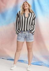 m jeans by maurices&trade; Light High Rise Soft 5in Short, C2806, small