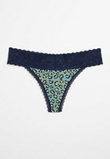 SC Teal Animal Thong, C9742, small
