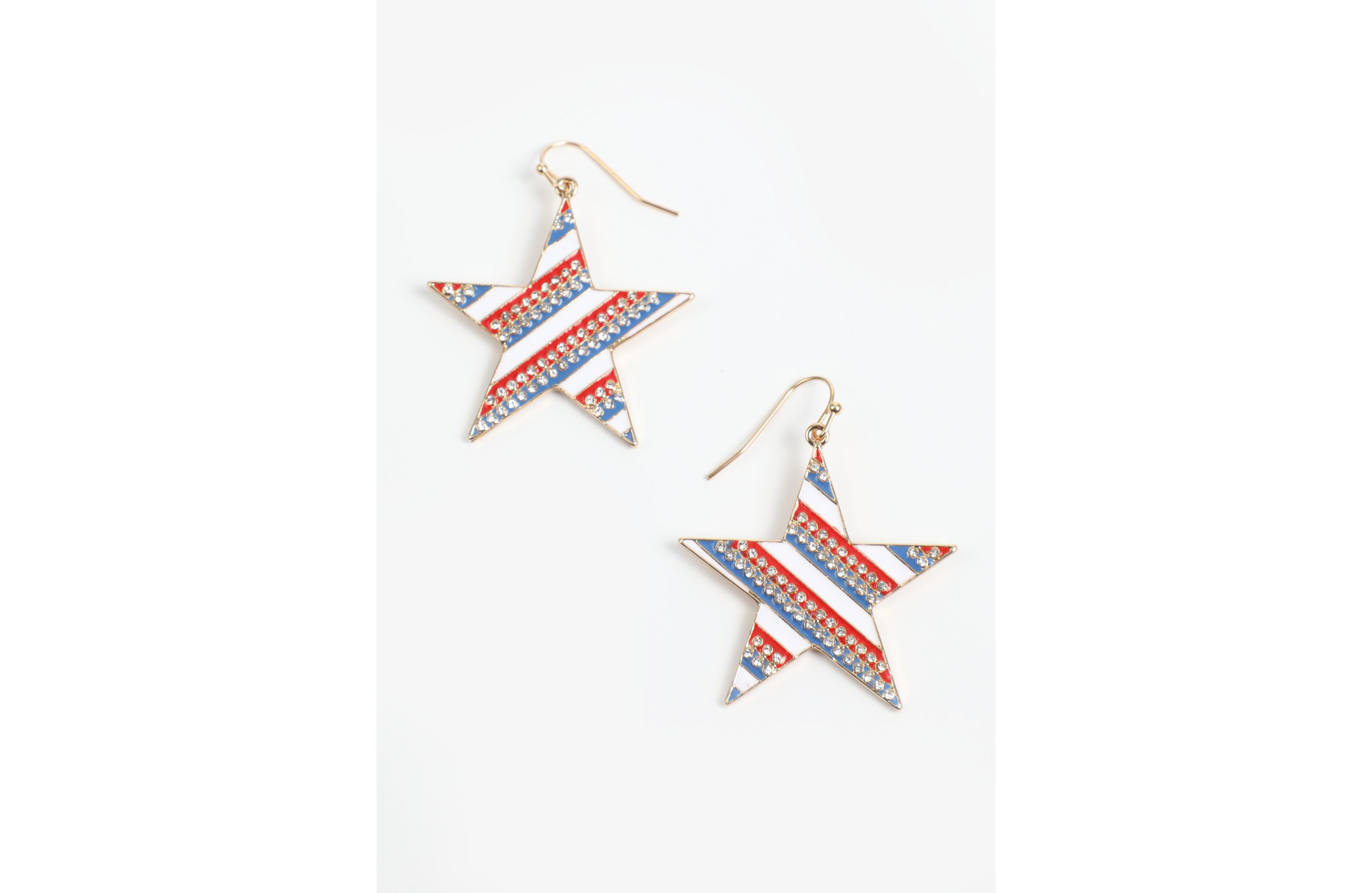 Americana Star Drop Earrings