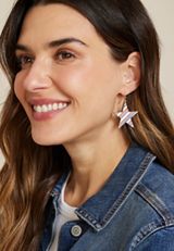Americana Star Drop Earrings, C1524, small