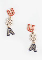 Americana Drop Earrings, MULTI, small