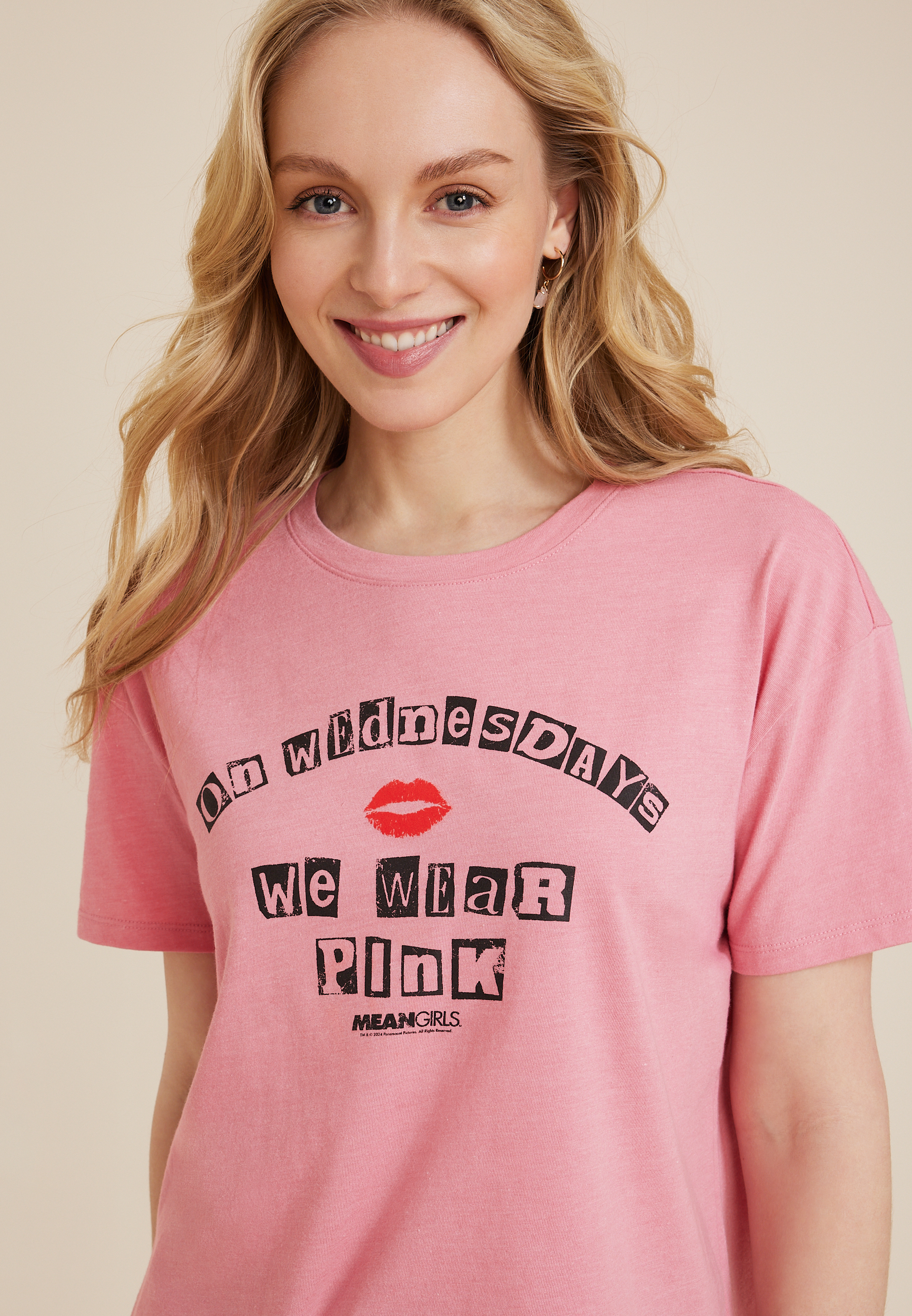 Mean Girls Graphic Tee, C1840, large