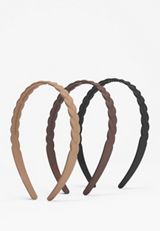 3 Pack Neutral Headband, C1247, small