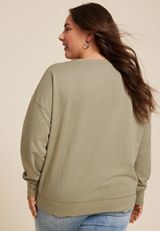 Plus Size Follow The Sunshine Sweatshirt, C2199, small