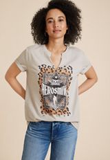 Aerosmith Oversized Fit Graphic Tee, C9749, small