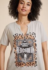 Aerosmith Oversized Fit Graphic Tee, C9749, small