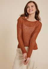 Openwork Pullover, C9699, small