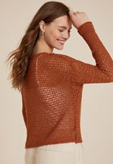 Openwork Pullover, C9699, small