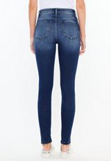 KanCan&trade; Curvy High Rise Dark Skinny Jean, , small